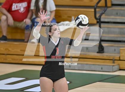 Thumbnail 3 in Richmond v New Palestine (IHSAA Class 4A Sectionals Round 1) photogallery.