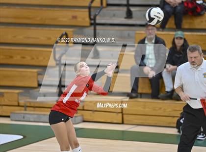 Thumbnail 3 in Richmond v New Palestine (IHSAA Class 4A Sectionals Round 1) photogallery.