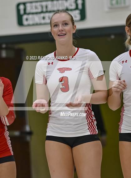 Thumbnail 3 in Richmond v New Palestine (IHSAA Class 4A Sectionals Round 1) photogallery.