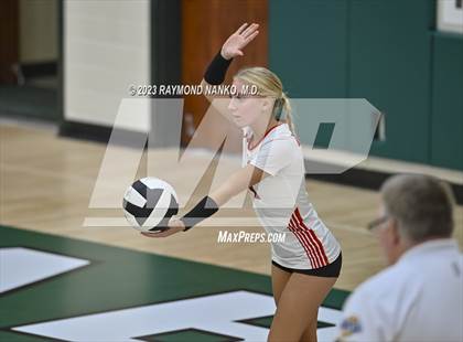 Thumbnail 3 in Richmond v New Palestine (IHSAA Class 4A Sectionals Round 1) photogallery.