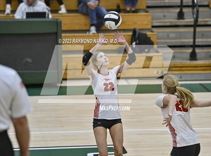 Thumbnail 2 in Richmond v New Palestine (IHSAA Class 4A Sectionals Round 1) photogallery.