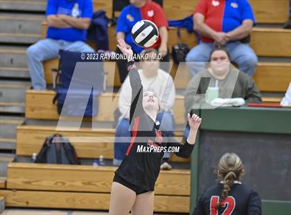Thumbnail 1 in Richmond v New Palestine (IHSAA Class 4A Sectionals Round 1) photogallery.