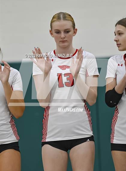 Thumbnail 1 in Richmond v New Palestine (IHSAA Class 4A Sectionals Round 1) photogallery.