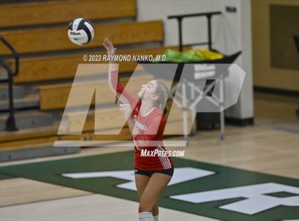 Thumbnail 1 in Richmond v New Palestine (IHSAA Class 4A Sectionals Round 1) photogallery.