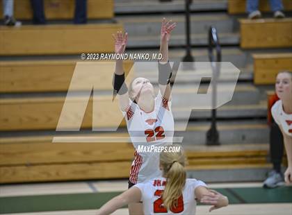 Thumbnail 2 in Richmond v New Palestine (IHSAA Class 4A Sectionals Round 1) photogallery.