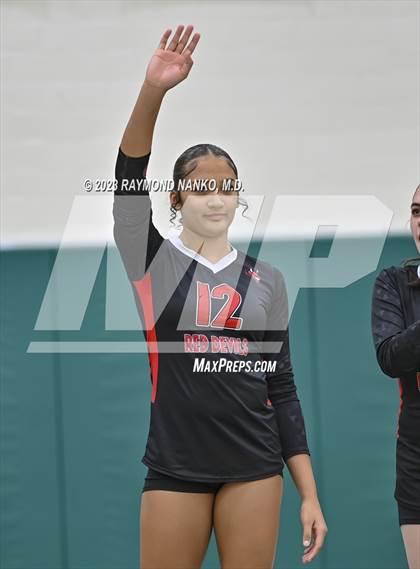 Thumbnail 3 in Richmond v New Palestine (IHSAA Class 4A Sectionals Round 1) photogallery.