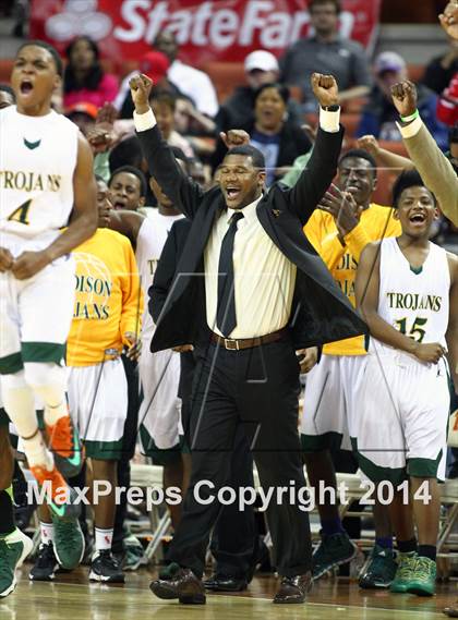 Thumbnail 2 in Madison vs. Yates (UIL 3A Final) photogallery.