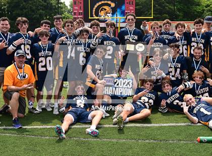 Thumbnail 2 in Weston vs. St. Joseph (CIAC Class S Final) photogallery.