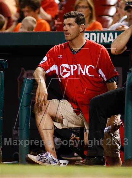 Thumbnail 3 in Missouri All-Stars vs Illinois All-Stars (PNC Bank High School Baseball Showcase) photogallery.