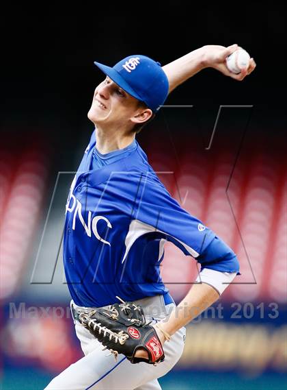 Thumbnail 3 in Missouri All-Stars vs Illinois All-Stars (PNC Bank High School Baseball Showcase) photogallery.