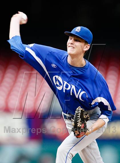 Thumbnail 3 in Missouri All-Stars vs Illinois All-Stars (PNC Bank High School Baseball Showcase) photogallery.