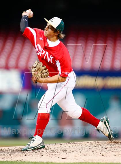 Thumbnail 1 in Missouri All-Stars vs Illinois All-Stars (PNC Bank High School Baseball Showcase) photogallery.