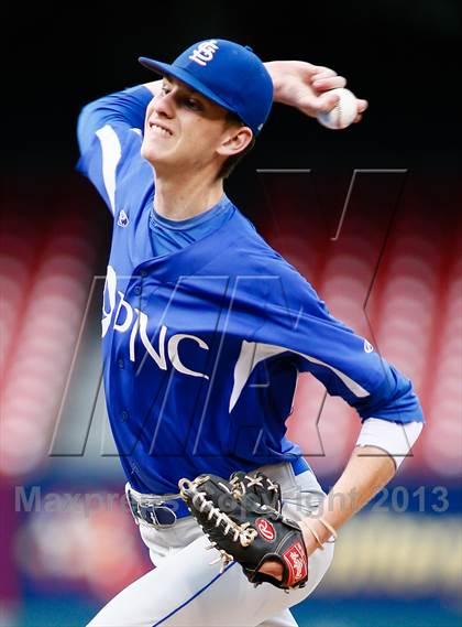 Thumbnail 1 in Missouri All-Stars vs Illinois All-Stars (PNC Bank High School Baseball Showcase) photogallery.