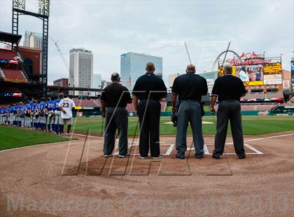 Thumbnail 1 in Missouri All-Stars vs Illinois All-Stars (PNC Bank High School Baseball Showcase) photogallery.
