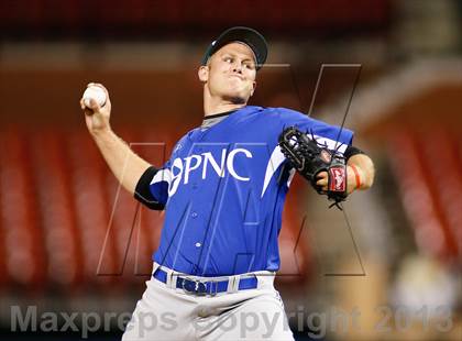 Thumbnail 2 in Missouri All-Stars vs Illinois All-Stars (PNC Bank High School Baseball Showcase) photogallery.