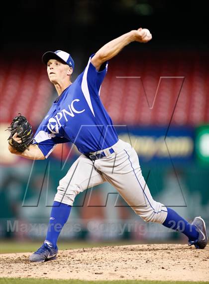 Thumbnail 1 in Missouri All-Stars vs Illinois All-Stars (PNC Bank High School Baseball Showcase) photogallery.