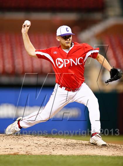 Thumbnail 1 in Missouri All-Stars vs Illinois All-Stars (PNC Bank High School Baseball Showcase) photogallery.