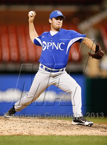 Thumbnail 2 in Missouri All-Stars vs Illinois All-Stars (PNC Bank High School Baseball Showcase) photogallery.