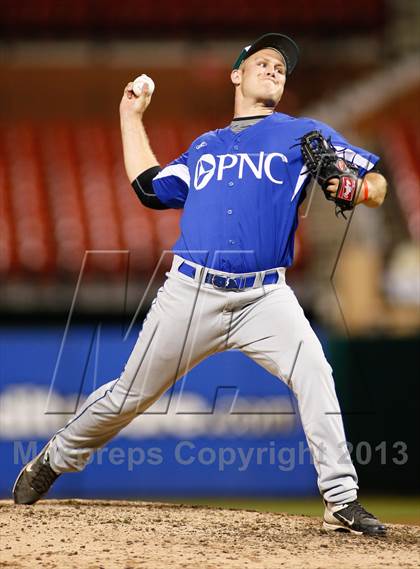 Thumbnail 3 in Missouri All-Stars vs Illinois All-Stars (PNC Bank High School Baseball Showcase) photogallery.