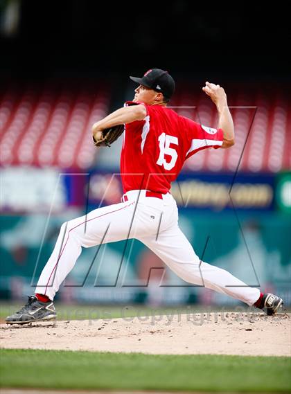 Thumbnail 3 in Missouri All-Stars vs Illinois All-Stars (PNC Bank High School Baseball Showcase) photogallery.