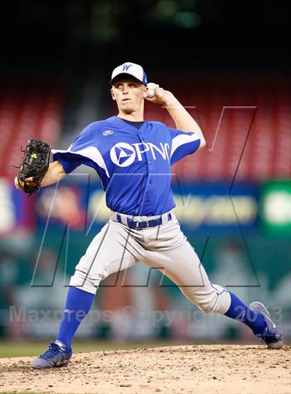 Thumbnail 3 in Missouri All-Stars vs Illinois All-Stars (PNC Bank High School Baseball Showcase) photogallery.