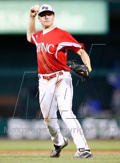 Thumbnail 2 in Missouri All-Stars vs Illinois All-Stars (PNC Bank High School Baseball Showcase) photogallery.