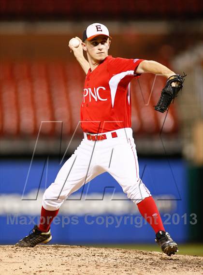 Thumbnail 2 in Missouri All-Stars vs Illinois All-Stars (PNC Bank High School Baseball Showcase) photogallery.