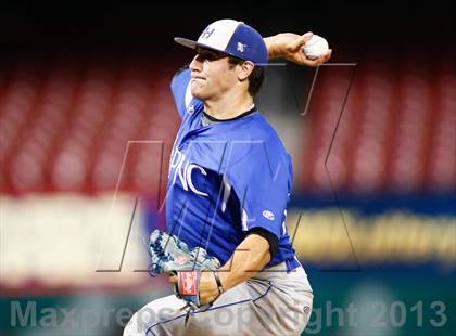 Thumbnail 3 in Missouri All-Stars vs Illinois All-Stars (PNC Bank High School Baseball Showcase) photogallery.