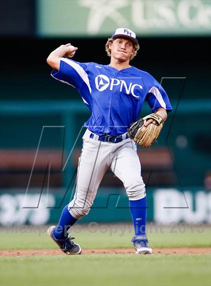 Thumbnail 2 in Missouri All-Stars vs Illinois All-Stars (PNC Bank High School Baseball Showcase) photogallery.