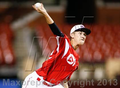 Thumbnail 1 in Missouri All-Stars vs Illinois All-Stars (PNC Bank High School Baseball Showcase) photogallery.