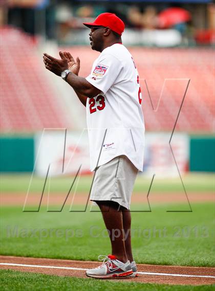 Thumbnail 3 in Missouri All-Stars vs Illinois All-Stars (PNC Bank High School Baseball Showcase) photogallery.