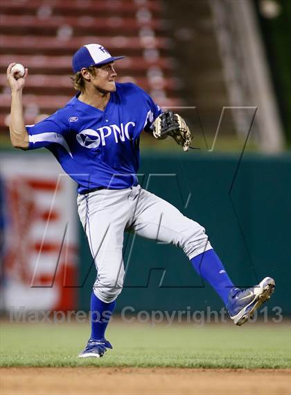 Thumbnail 3 in Missouri All-Stars vs Illinois All-Stars (PNC Bank High School Baseball Showcase) photogallery.