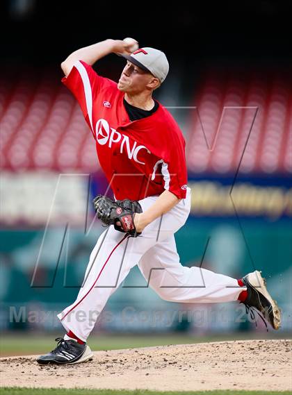 Thumbnail 3 in Missouri All-Stars vs Illinois All-Stars (PNC Bank High School Baseball Showcase) photogallery.