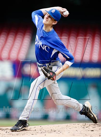 Thumbnail 1 in Missouri All-Stars vs Illinois All-Stars (PNC Bank High School Baseball Showcase) photogallery.