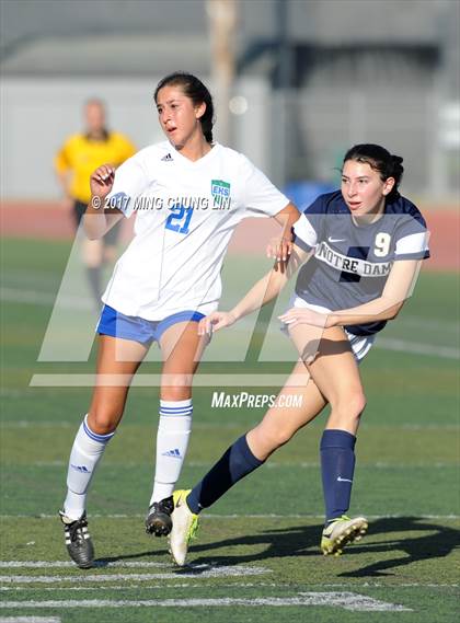 Thumbnail 1 in Eastlake vs. Notre Dame (SO) (North Orange County Classic) photogallery.