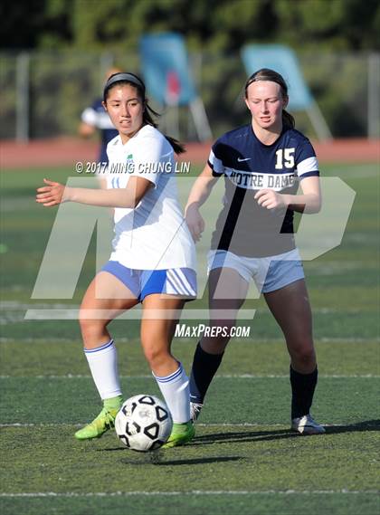 Thumbnail 2 in Eastlake vs. Notre Dame (SO) (North Orange County Classic) photogallery.