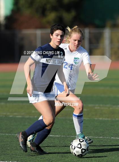 Thumbnail 2 in Eastlake vs. Notre Dame (SO) (North Orange County Classic) photogallery.