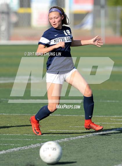 Thumbnail 1 in Eastlake vs. Notre Dame (SO) (North Orange County Classic) photogallery.