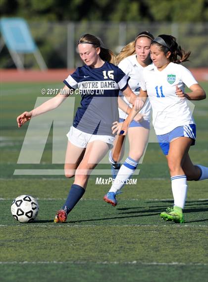 Thumbnail 2 in Eastlake vs. Notre Dame (SO) (North Orange County Classic) photogallery.