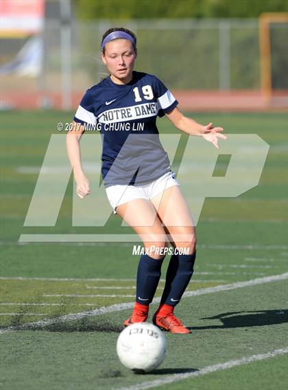 Thumbnail 2 in Eastlake vs. Notre Dame (SO) (North Orange County Classic) photogallery.