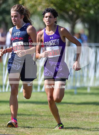 Thumbnail 1 in UIL Cross Country 4A Finals (5K) photogallery.