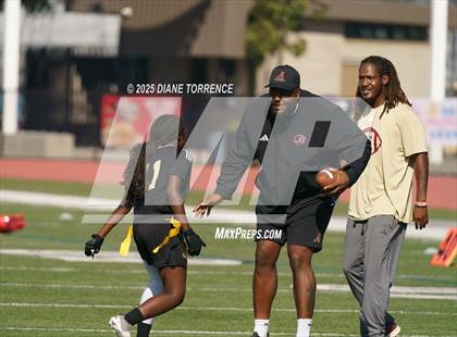 Thumbnail 1 in Adelanto vs Bishop Alemany (CIF SS Division 6 Championship) photogallery.