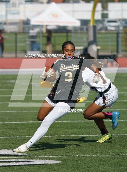 Thumbnail 1 in Adelanto vs Bishop Alemany (CIF SS Division 6 Championship) photogallery.