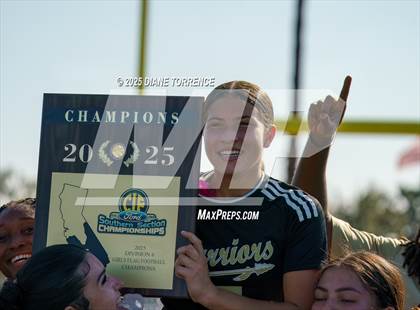 Thumbnail 2 in Adelanto vs Bishop Alemany (CIF SS Division 6 Championship) photogallery.