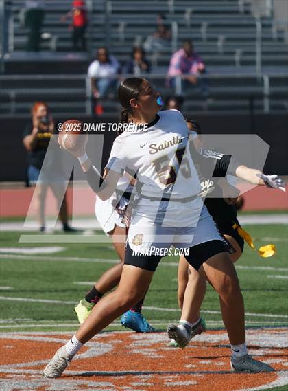 Thumbnail 2 in Adelanto vs Bishop Alemany (CIF SS Division 6 Championship) photogallery.