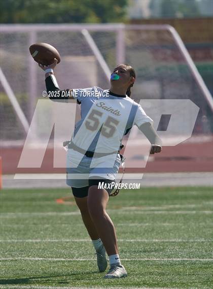 Thumbnail 1 in Adelanto vs Bishop Alemany (CIF SS Division 6 Championship) photogallery.