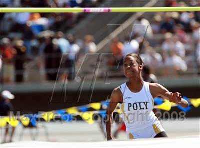 Thumbnail 2 in CIF State Championships (Girls High Jump - Final) photogallery.