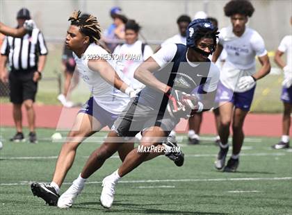 Thumbnail 3 in Rancho Cucamonga vs. St. John Bosco (Battle At The Beach) photogallery.