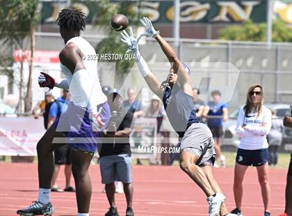 Thumbnail 1 in Rancho Cucamonga vs. St. John Bosco (Battle At The Beach) photogallery.