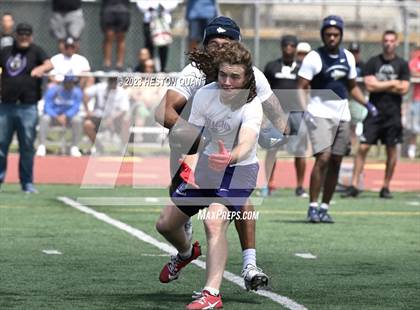 Thumbnail 1 in Rancho Cucamonga vs. St. John Bosco (Battle At The Beach) photogallery.